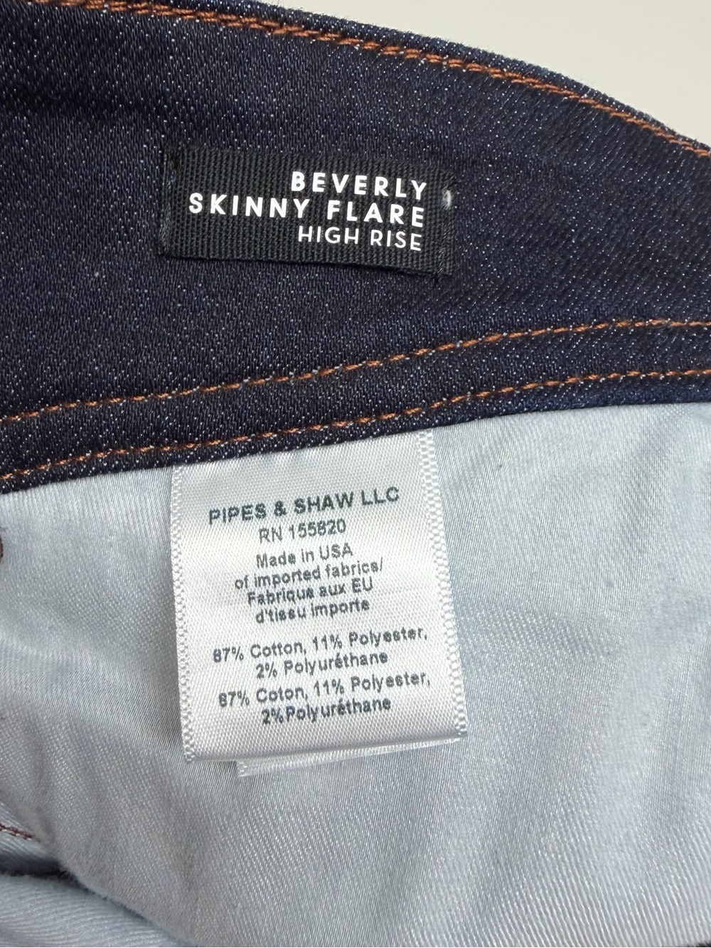 Veronica Beard High-Rise blue Flare Jeans size 30 nwt - Picture 9 of 13